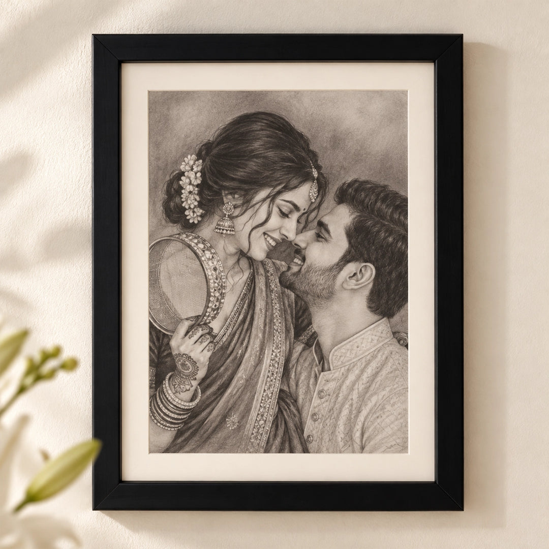 Hand Drawn Personalized Portrait