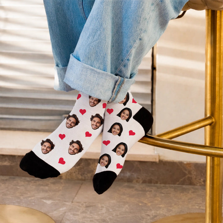 Custom Couple Socks