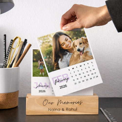 Premium Personalized Photo Calendar
