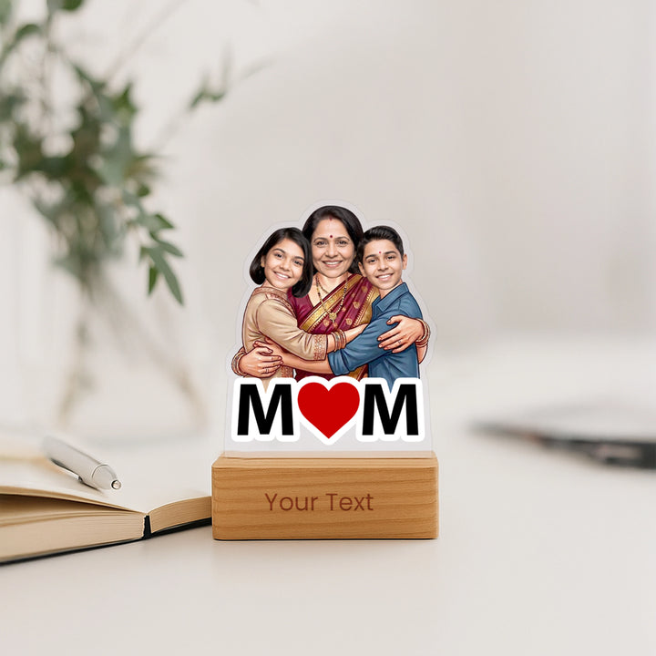 Love You Mom Caricature