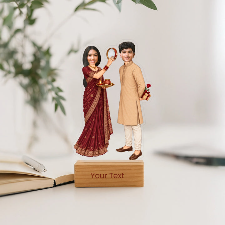 Karwa Chauth Caricature