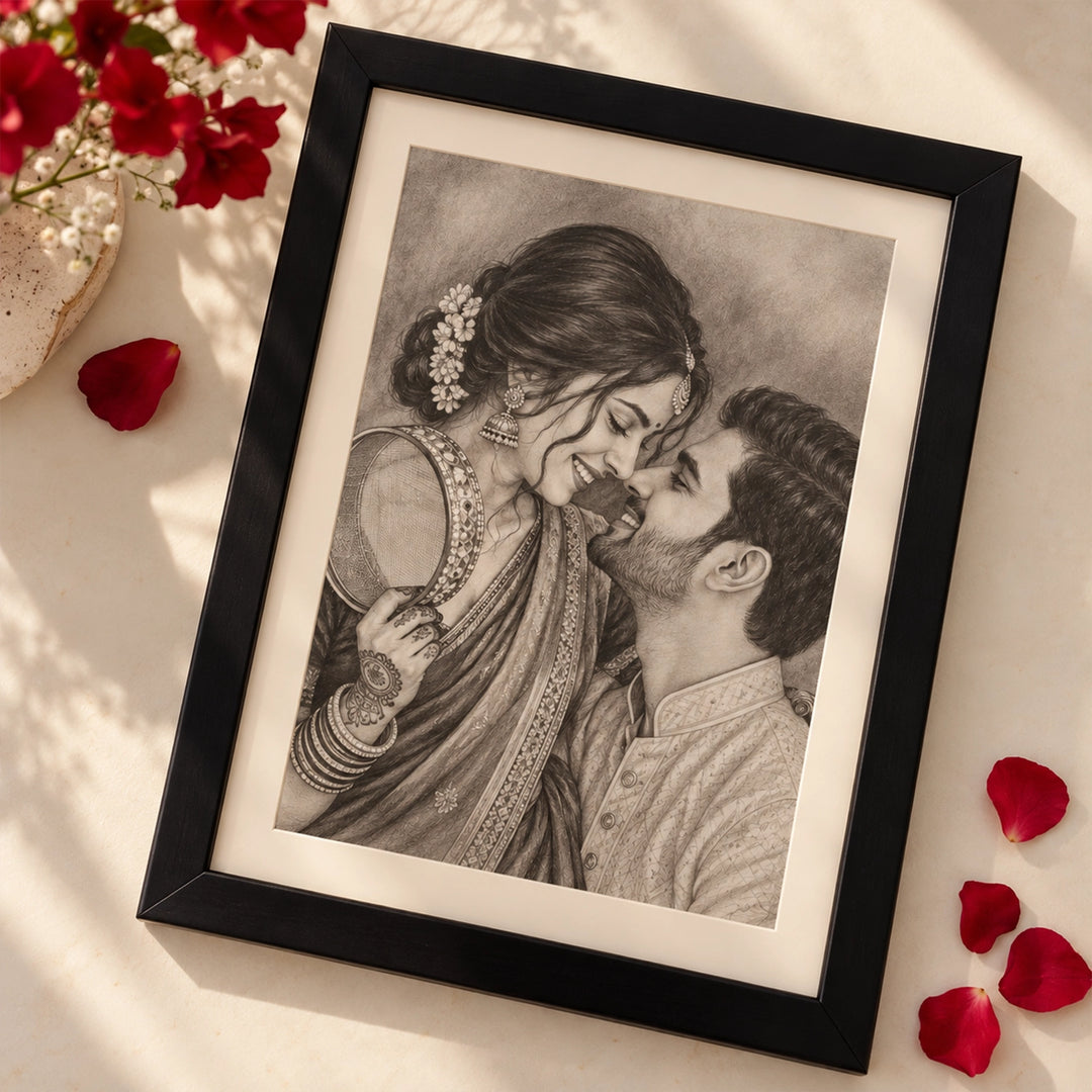 Hand Drawn Personalized Portrait