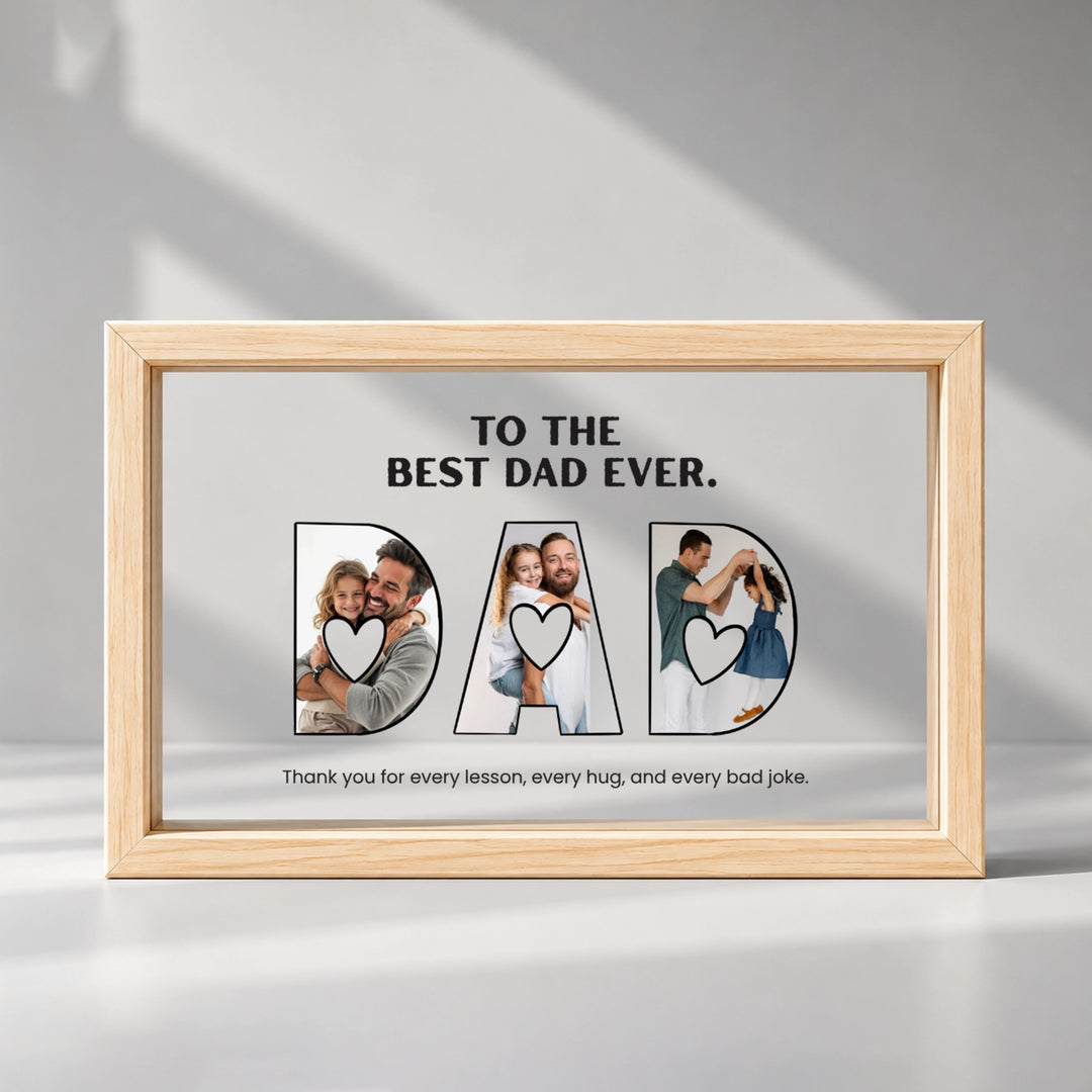 Father's Day Acrylic Photo Frame