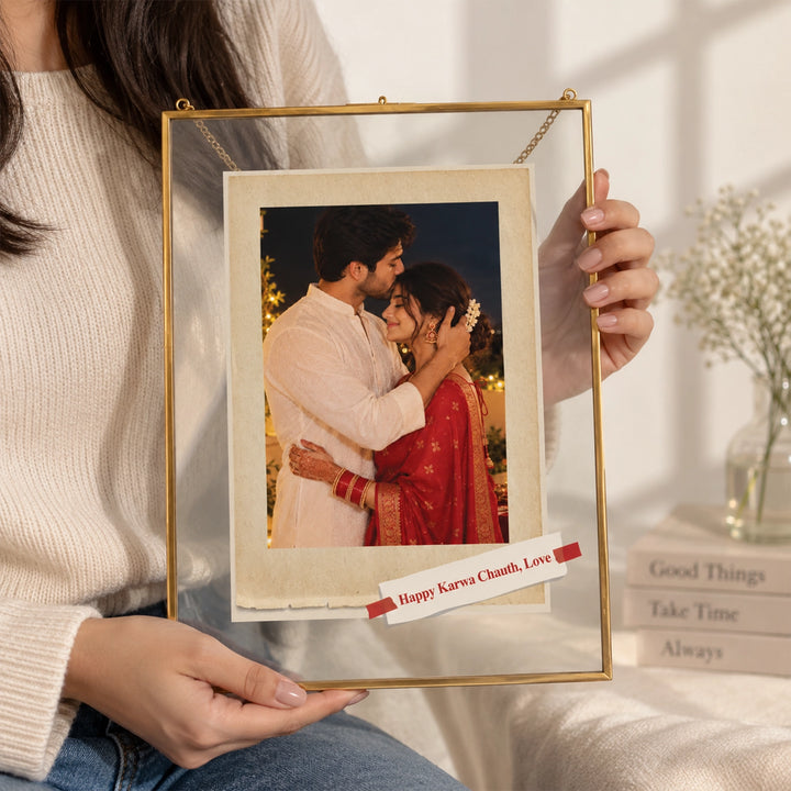 Metal Hanging Frame - Karwa Chauth Edition