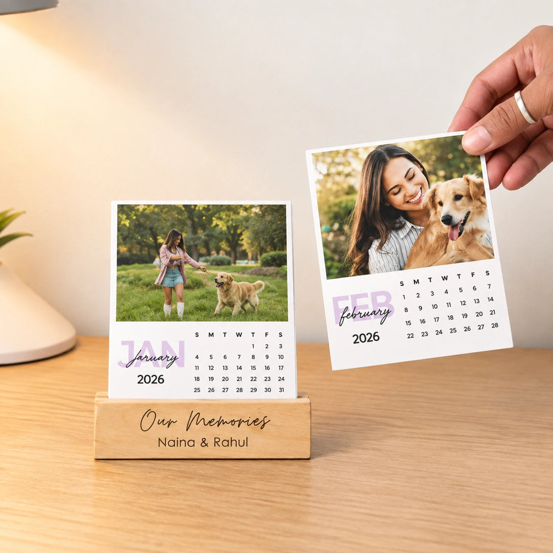 Premium Personalized Photo Calendar