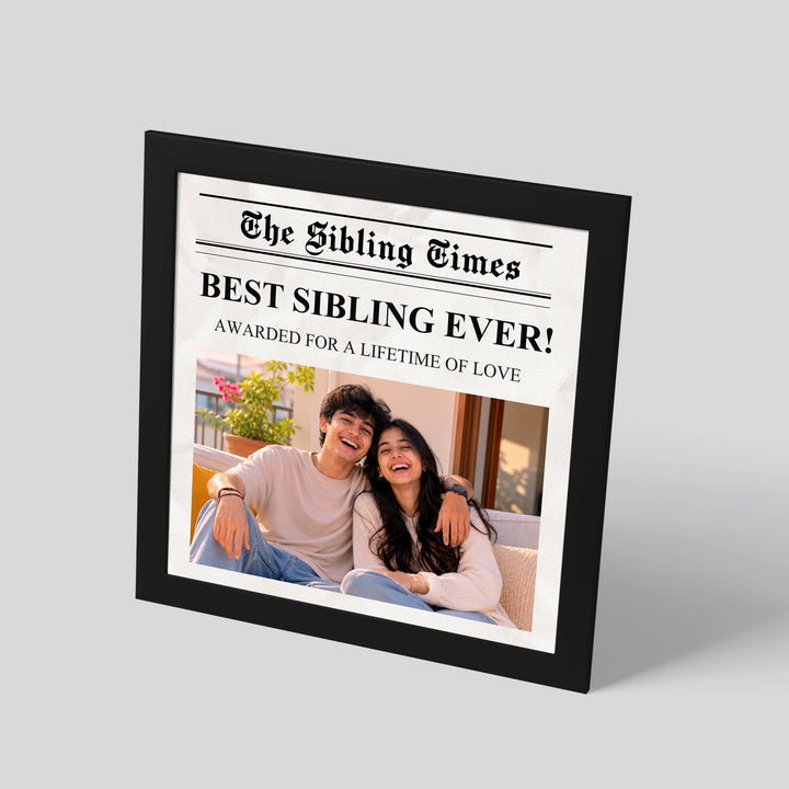 Siblings Headlines Frame