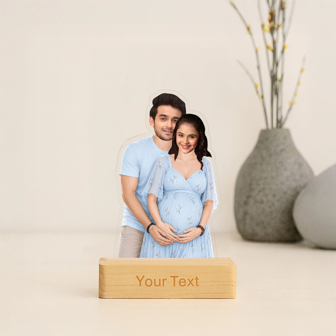 Baby on the way Caricature
