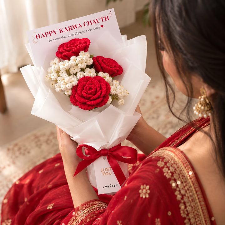 Karwa Chauth Rose Bouquet