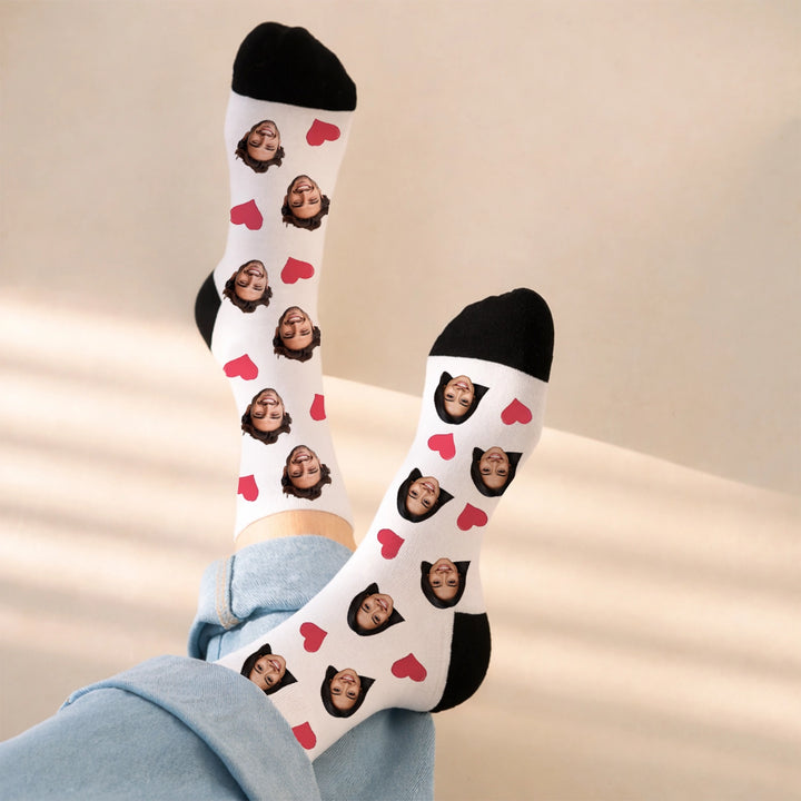Custom Couple Socks