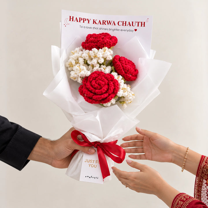 Karwa Chauth Rose Bouquet
