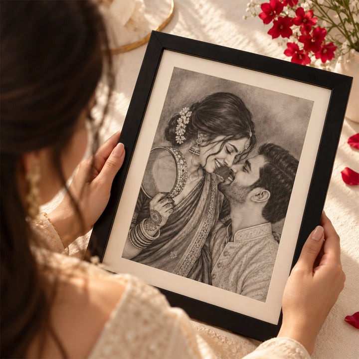 Hand Drawn Personalized Portrait