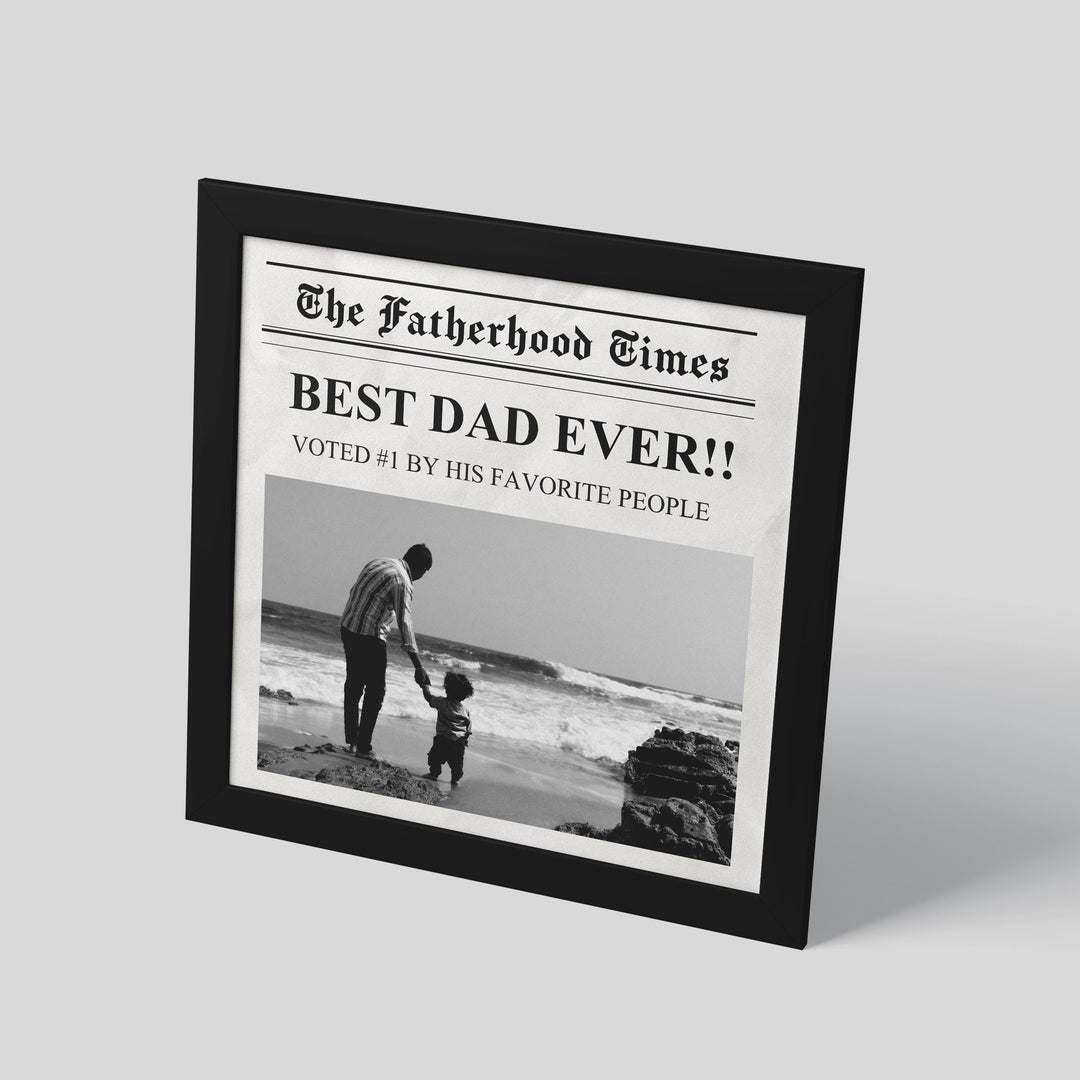 Best Dad Headline Frame