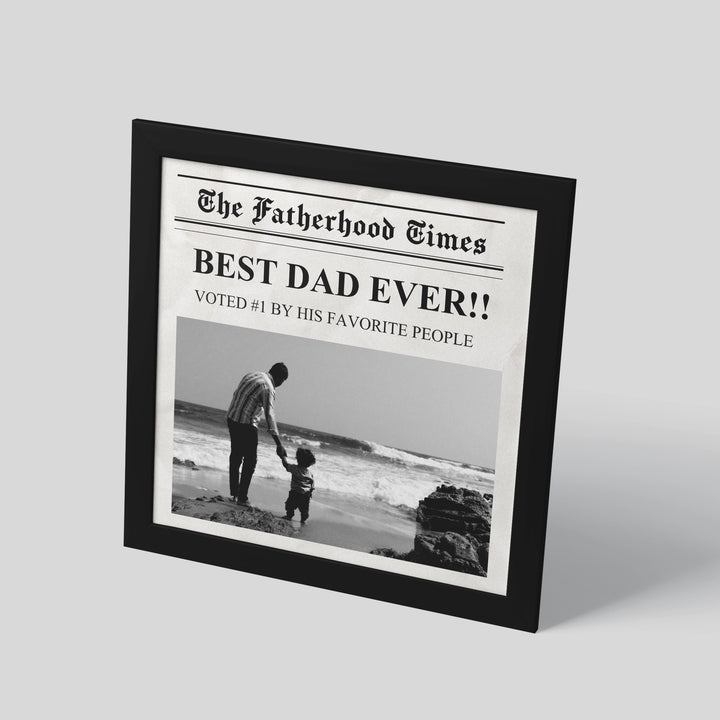 Best Dad Headline Frame