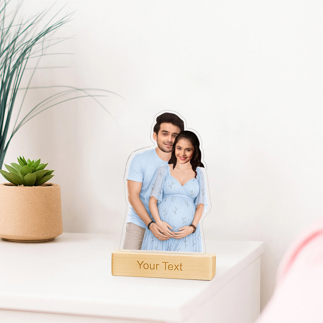Baby on the way Caricature