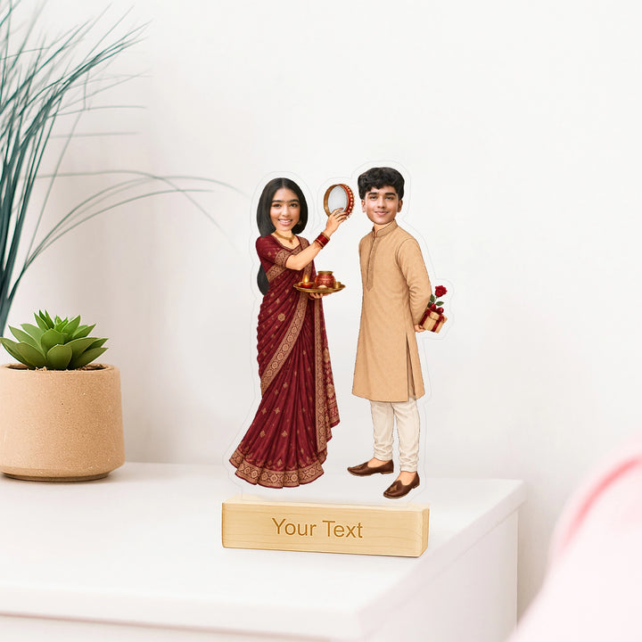 Karwa Chauth Caricature