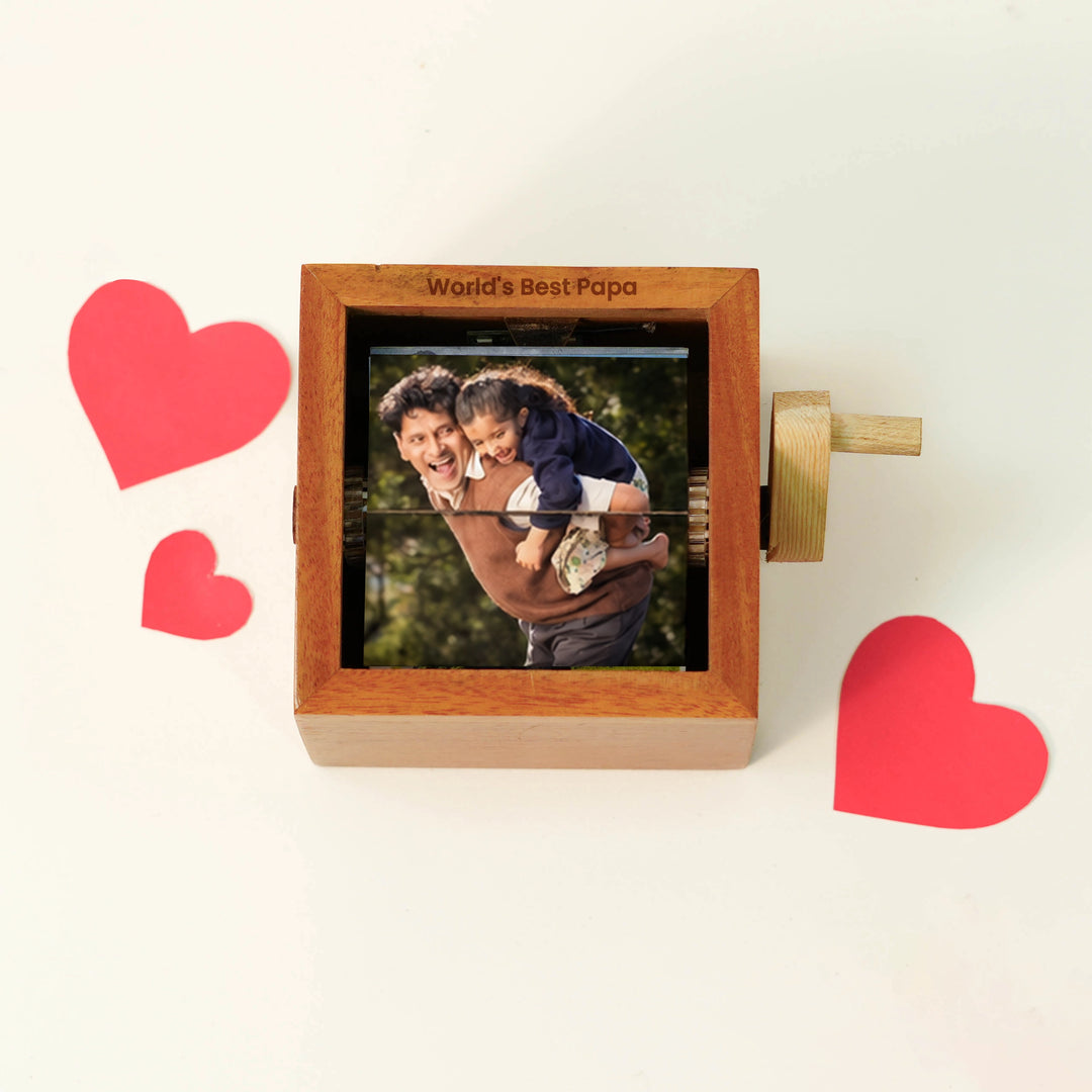 Father's Day Photo Memory Box