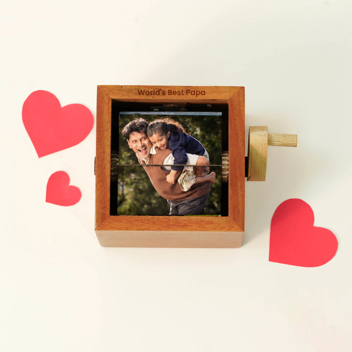 Father's Day Photo Memory Box