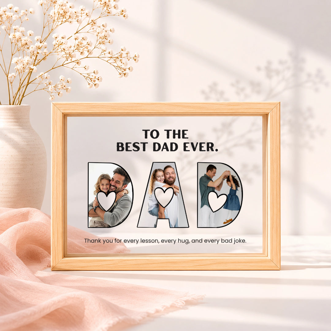 Father's Day Acrylic Photo Frame