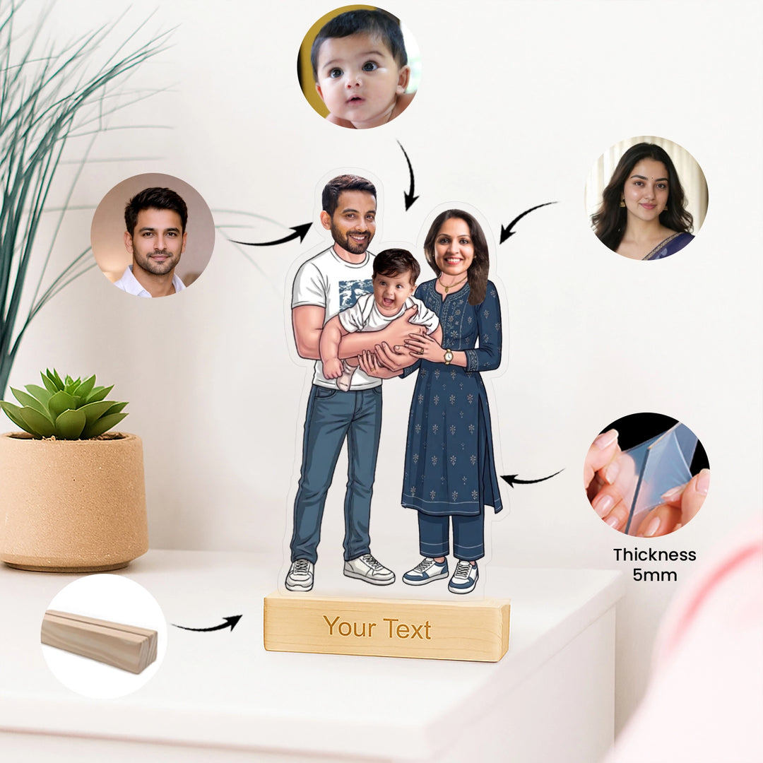 Our Tiny World Caricature