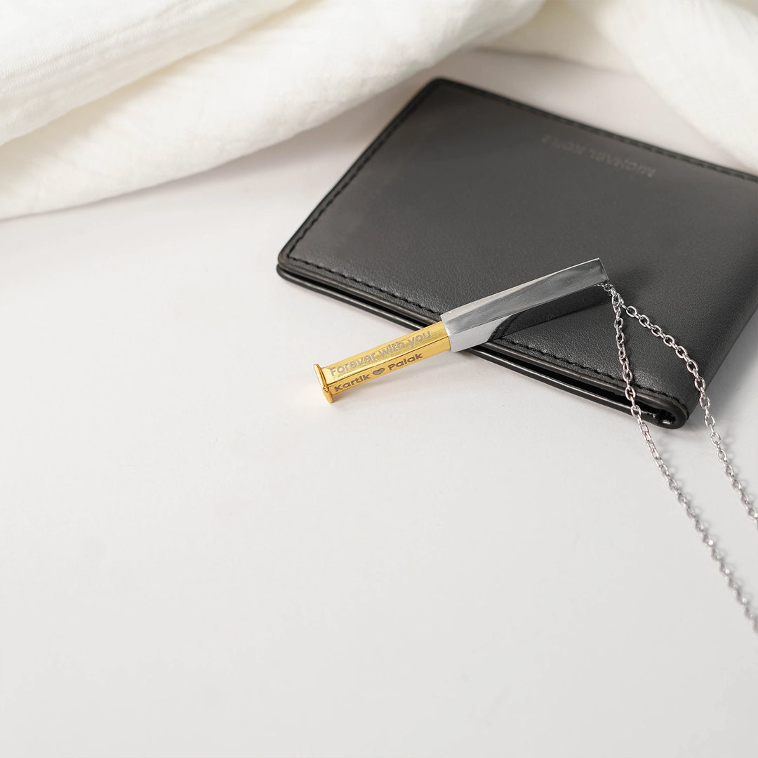 3D Bar Reveal Pendant