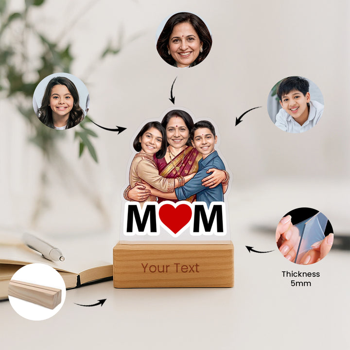 Love You Mom Caricature