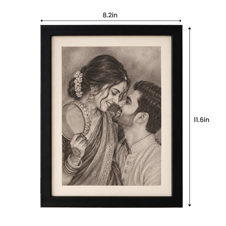 Hand Drawn Personalized Portrait