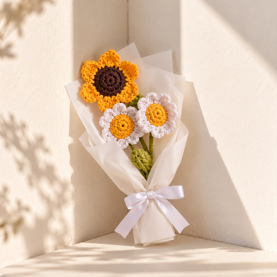Mini Sunflower & Daisy Bouquet