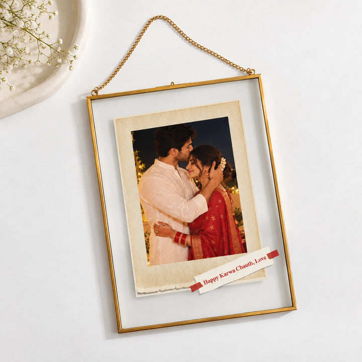 Metal Hanging Frame - Karwa Chauth Edition