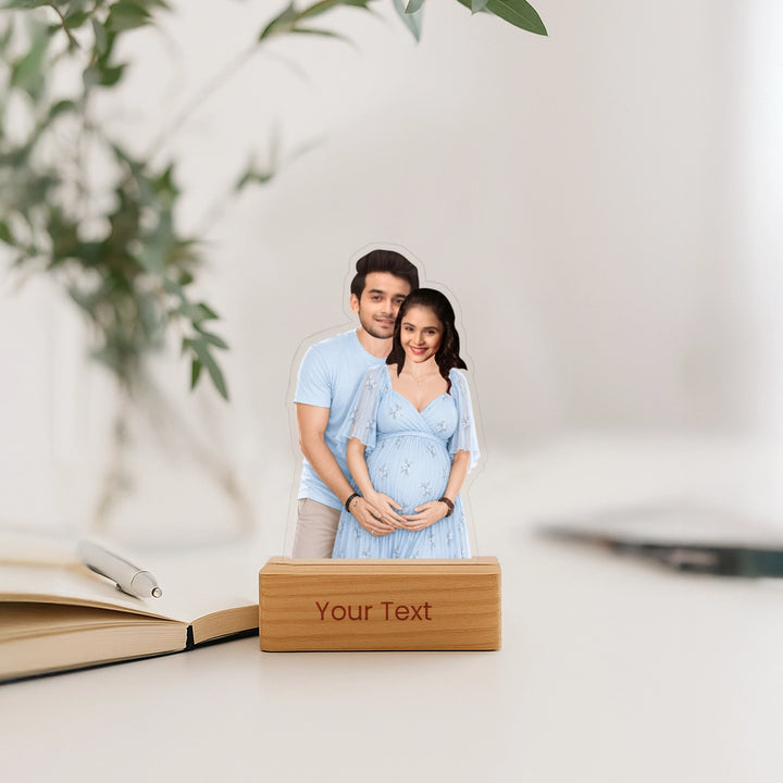 Baby on the way Caricature