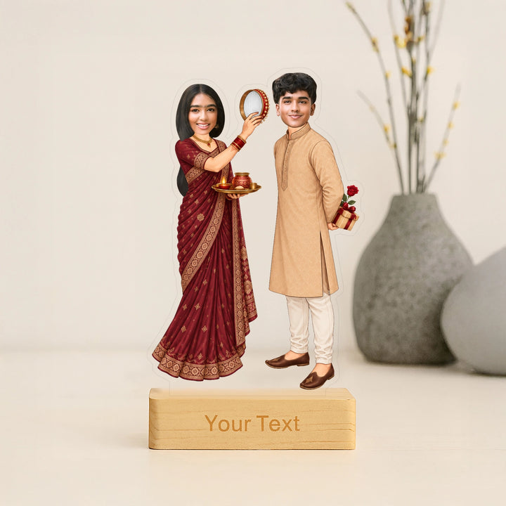 Karwa Chauth Caricature