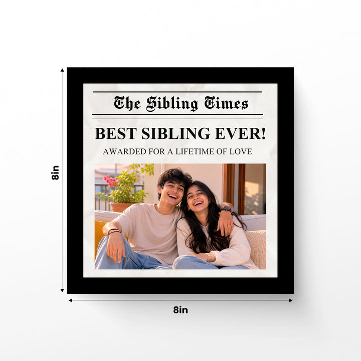 Siblings Headlines Frame