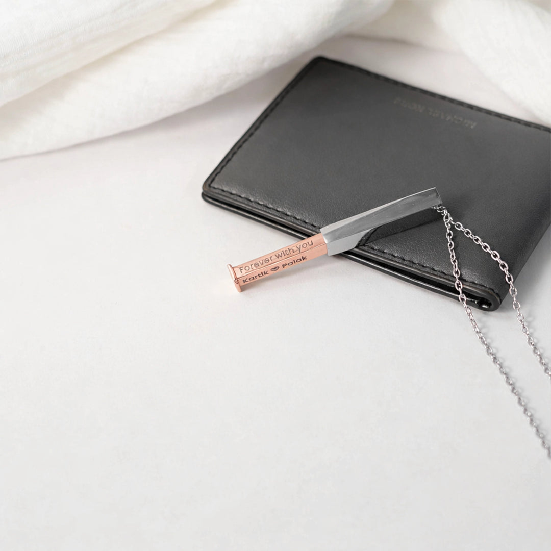 3D Bar Reveal Pendant