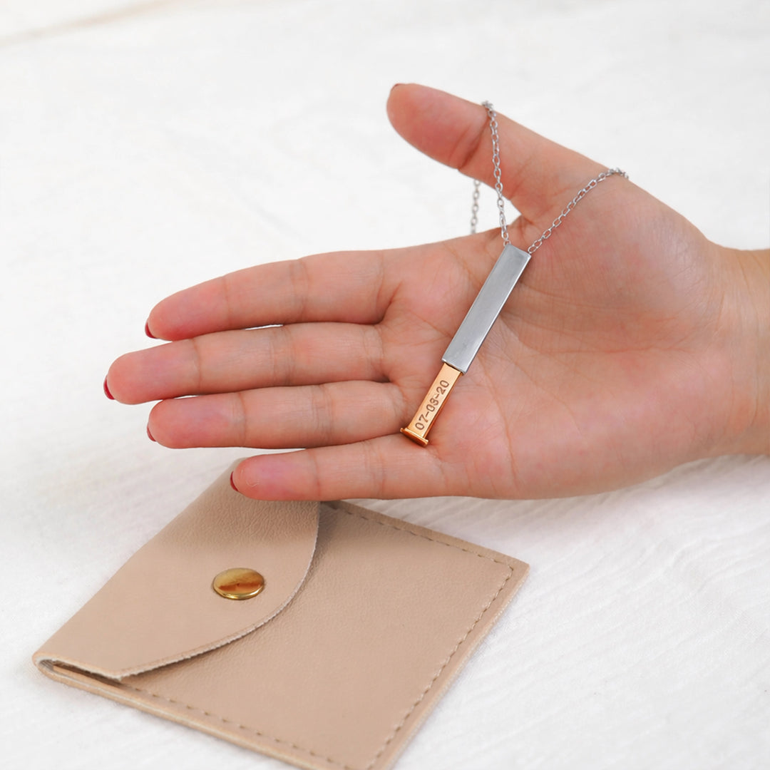 3D Bar Reveal Pendant