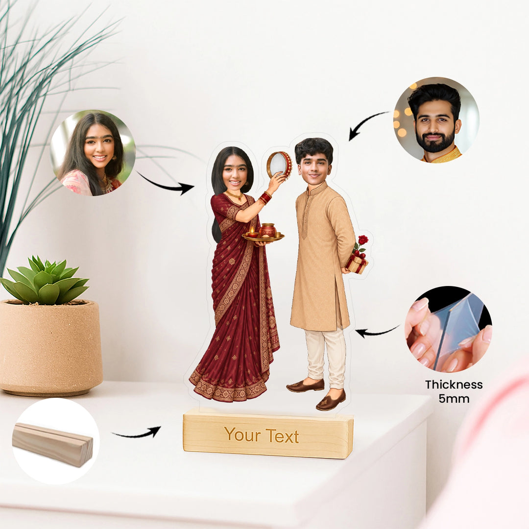 Karwa Chauth Caricature