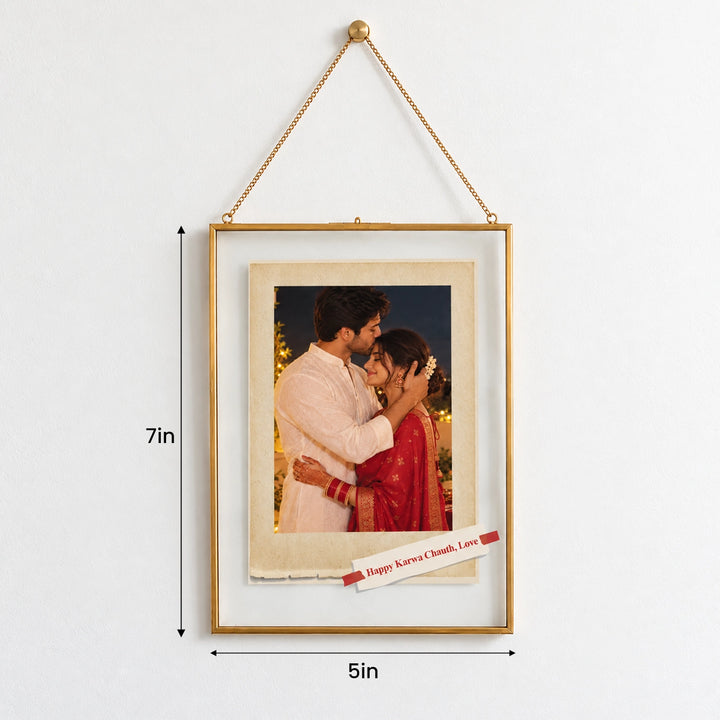 Metal Hanging Frame - Karwa Chauth Edition