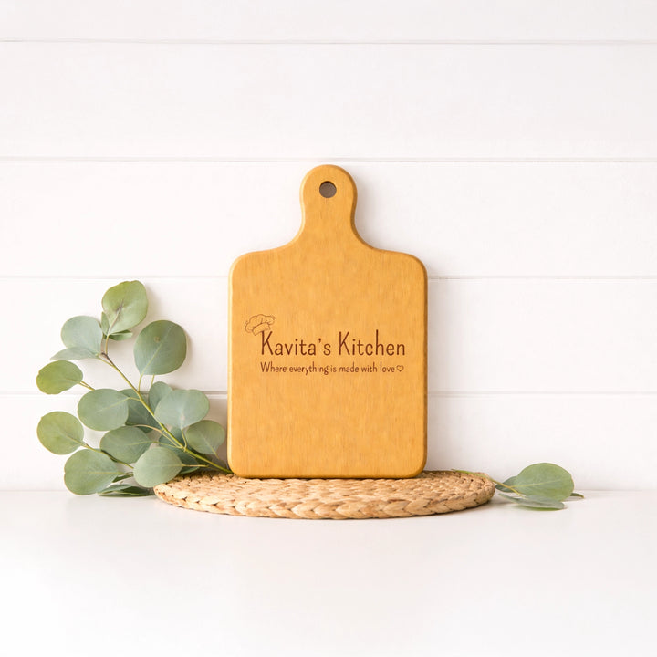 Personalized Cheese Board
