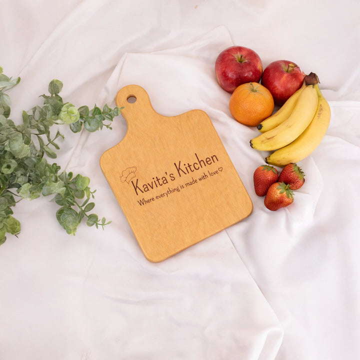 Personalized Cheese Board