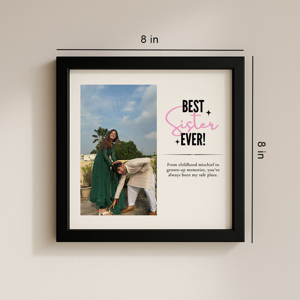 Personalized Sister Picture Frame
