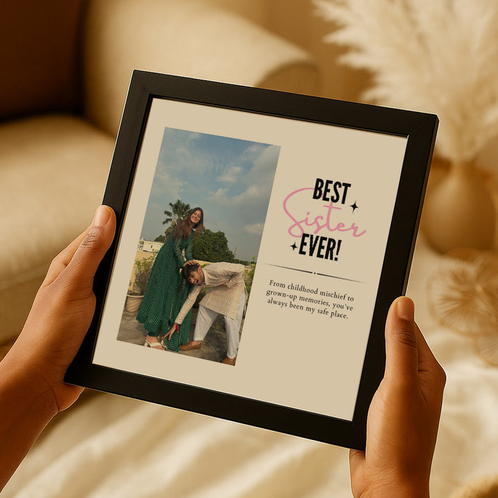 Personalized Sister Picture Frame