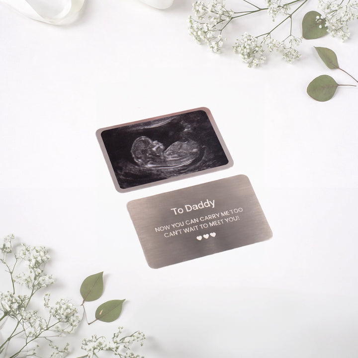 New Dad Personalized Wallet Card