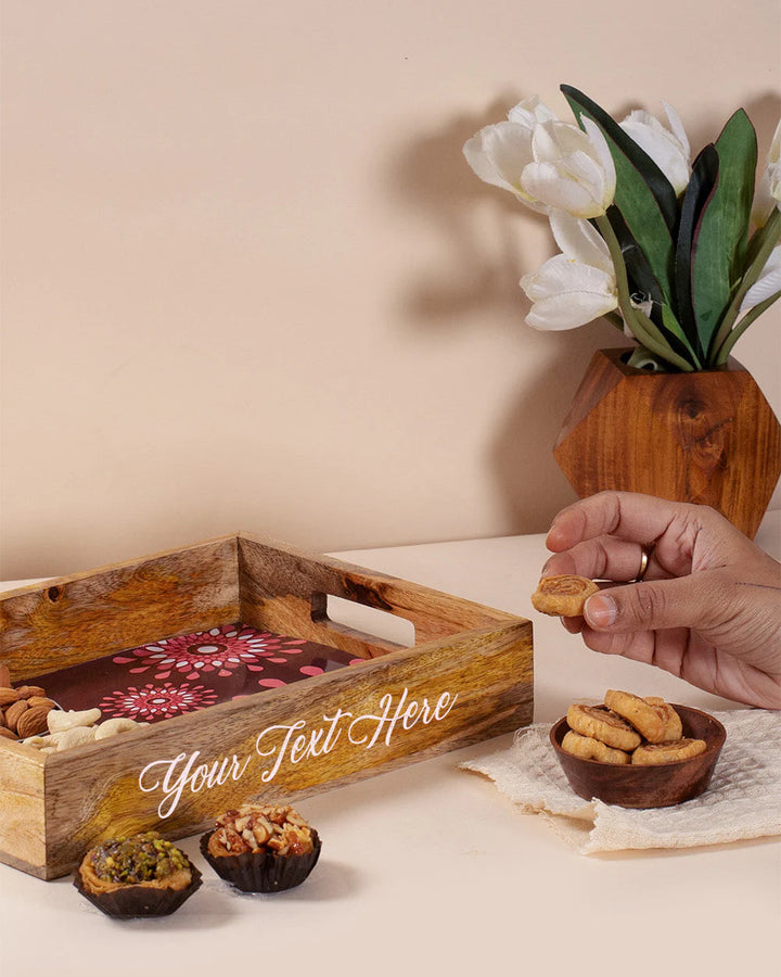 Personalized Wooden Tray