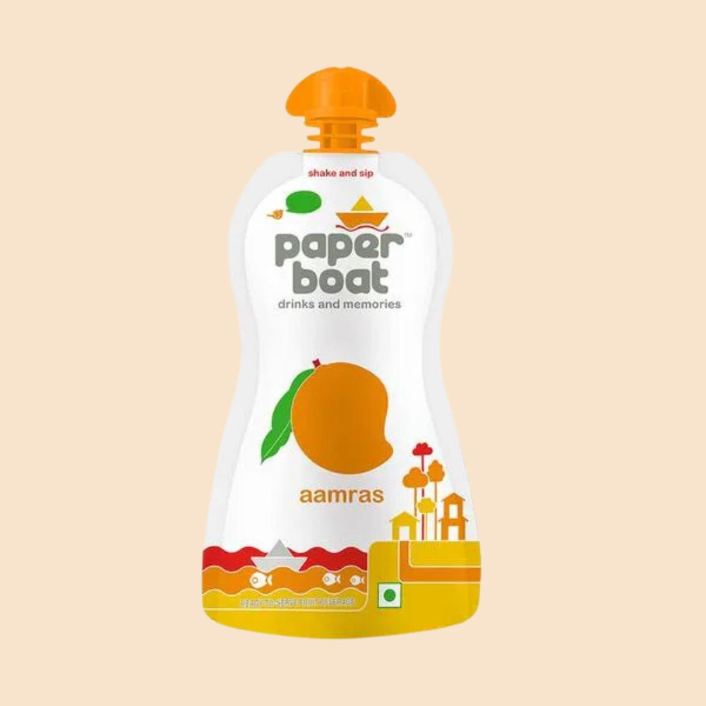 Paper Boat Aamras Mango Fruit Juice, 150 ml