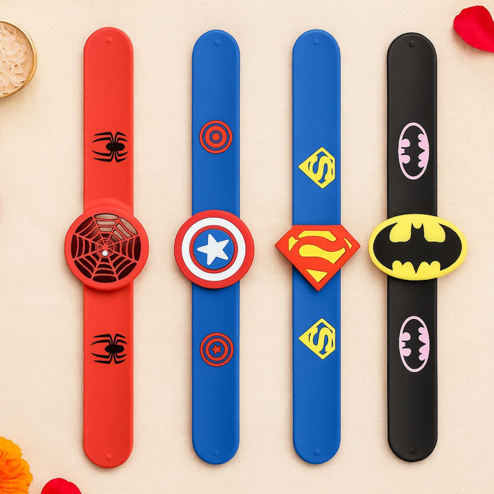 Kids Band Rakhi Set of 4