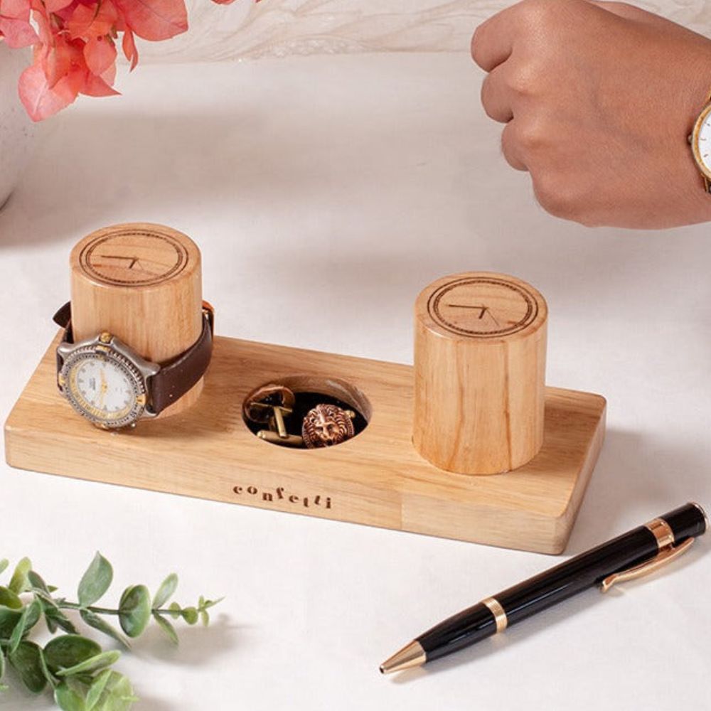 Watch and Cufflinks Stand