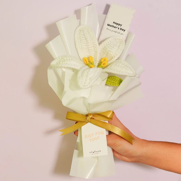 White Lily Mother's Day Bouquet