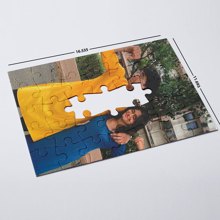 Personalized Picture Puzzle - Unique Gift for Birthdays, Anniversaries & Rakhi