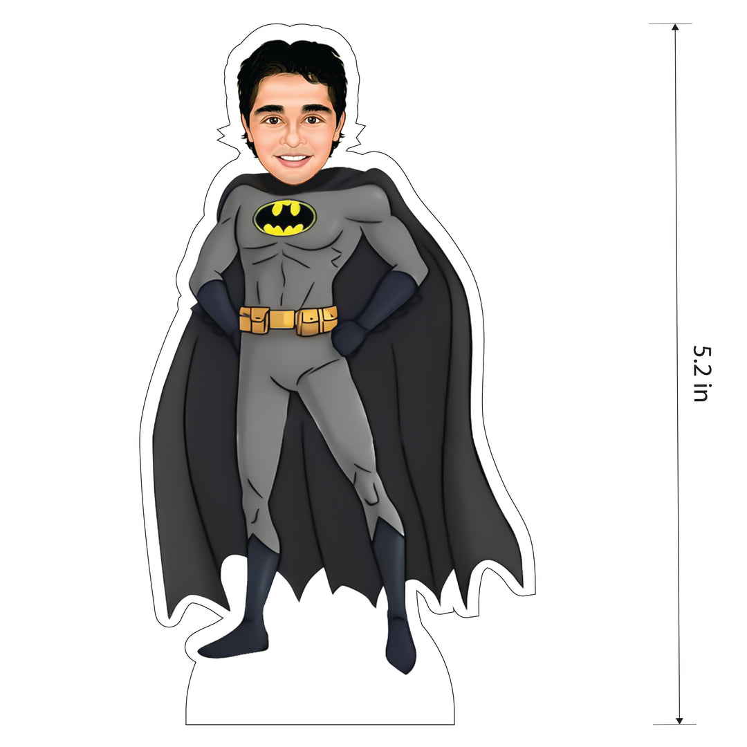 Custom Superhero Caricature - Batman Edition