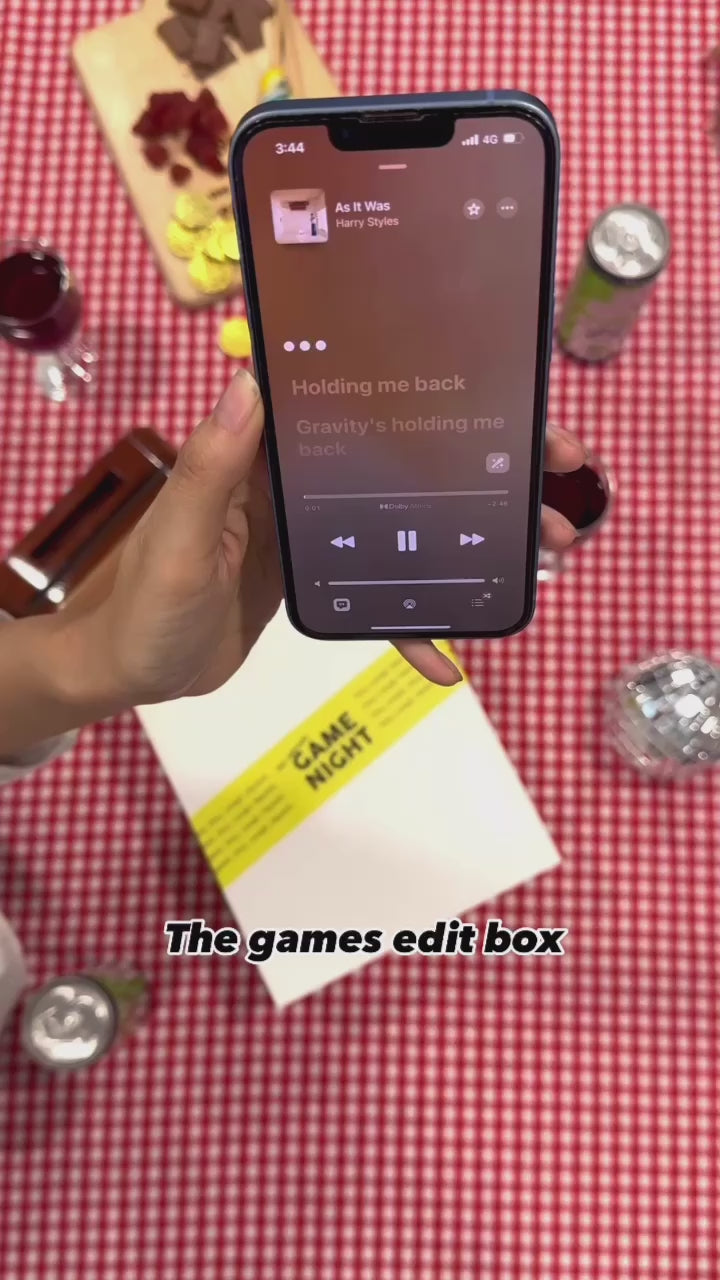 The Games Edit Box