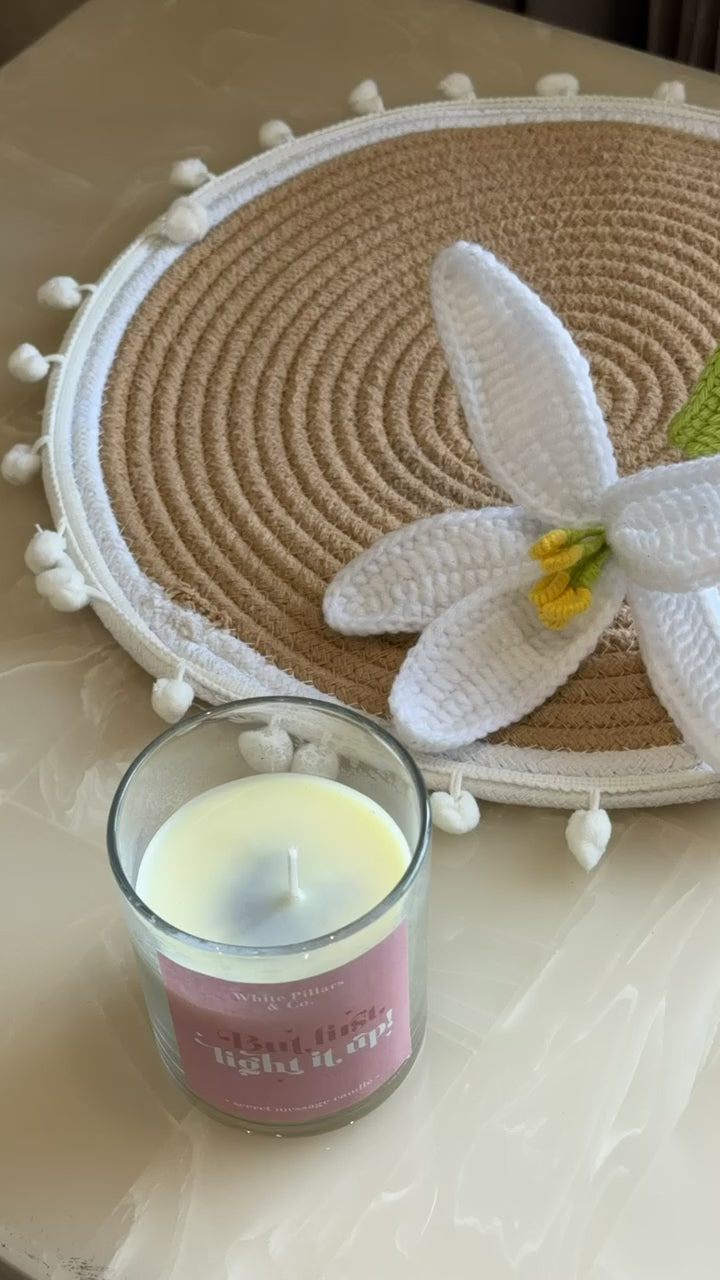 Secret “I Love You” Candle