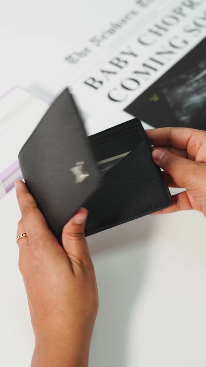 New Dad Personalized Wallet Card